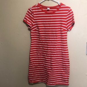 Red/Orange Bodycon Old Navy Dress